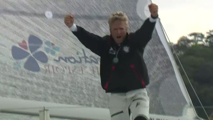 Voile - Solitaire du Figaro : Eliès remporte la 3e étape