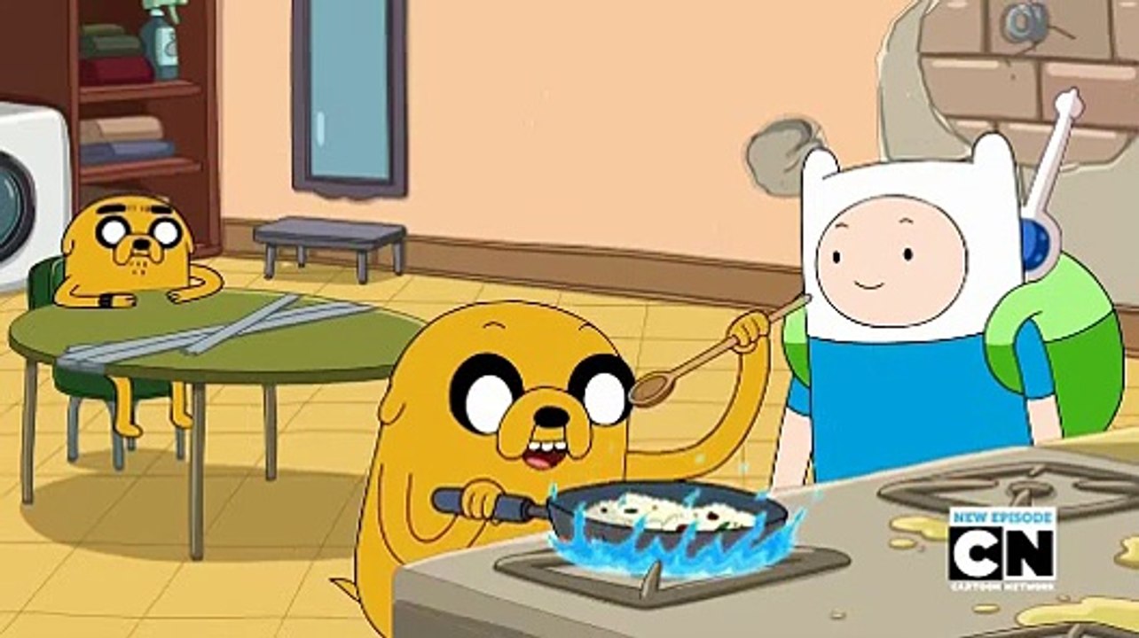 Adventure Time - Jake Wields the Buster Sword for the First Time