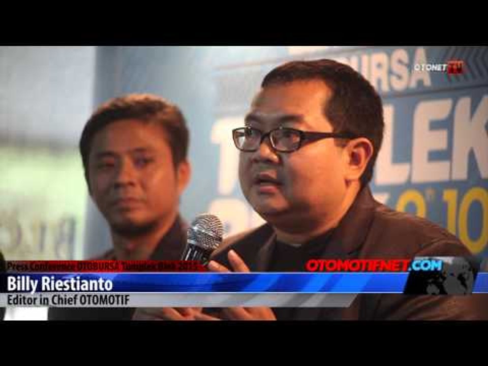 Press Conference OTOBURSA Tumplek Blek 2015
