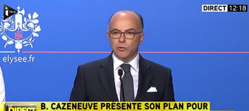 Migrants : «4 000 places d'accueil supplémentaires d'ici à début 2016», annonce Cazeneuve