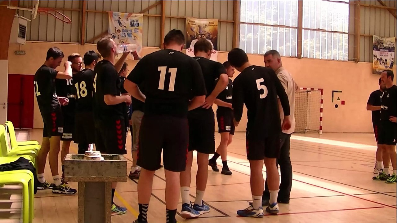 Handball Bretagne finale 2015 honneur régional CMG sur Ille HB vs AL Concarneau Trégunc HB 2nd mi-temps