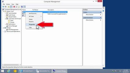 Windows 8 tutorial: How to Unlock Administrator Account and login as Admin