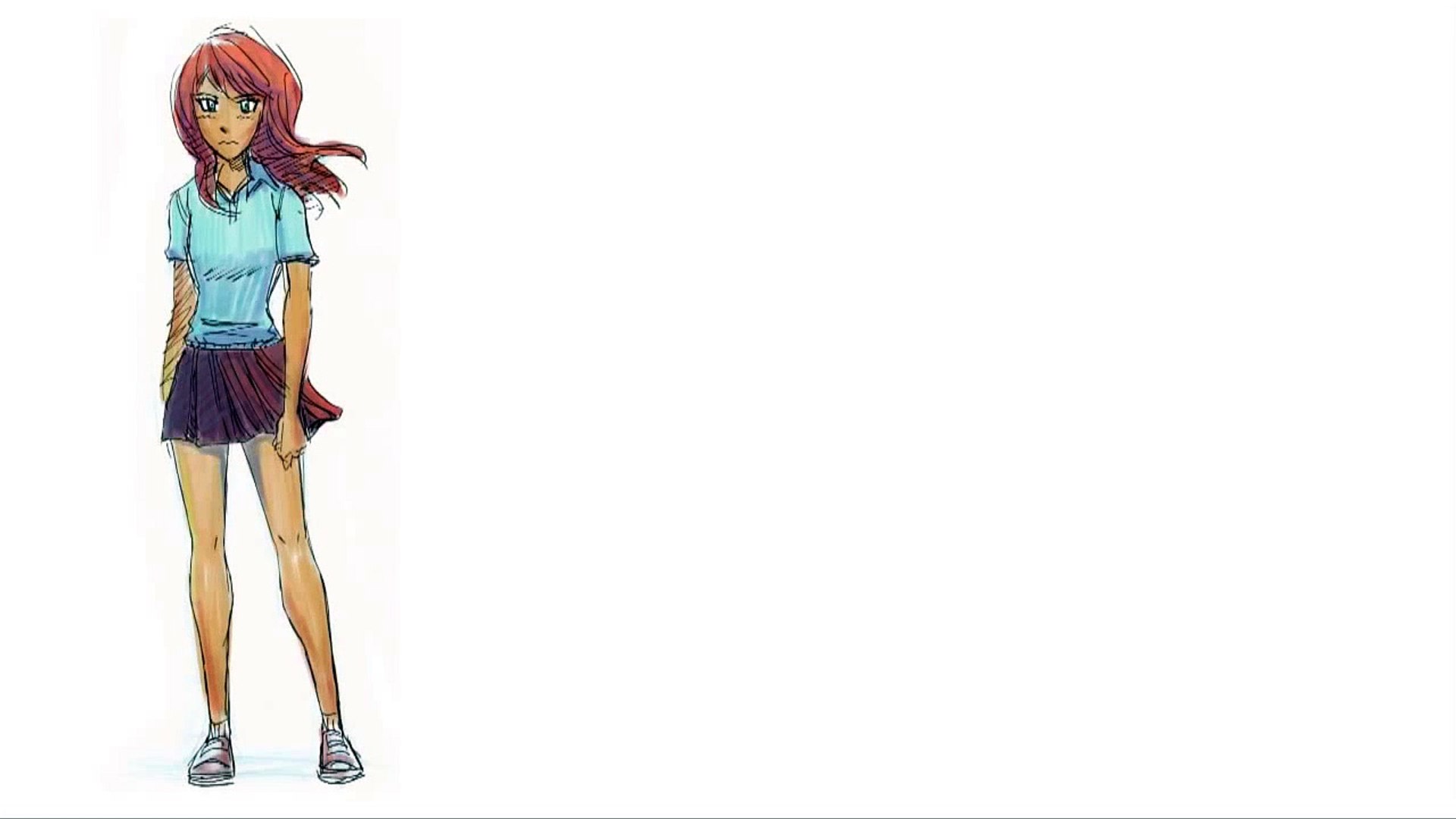 How to Draw Female Body Proportions: Teenager to Kid, Manga Style