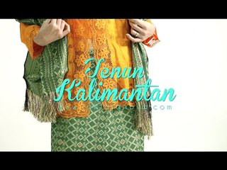 Cara Memakai Sarung Tenun Kalimantan | Tips Busana Nova