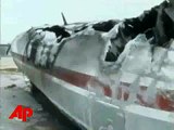 Raw Video: Cargo Plane Crashes in Mexico