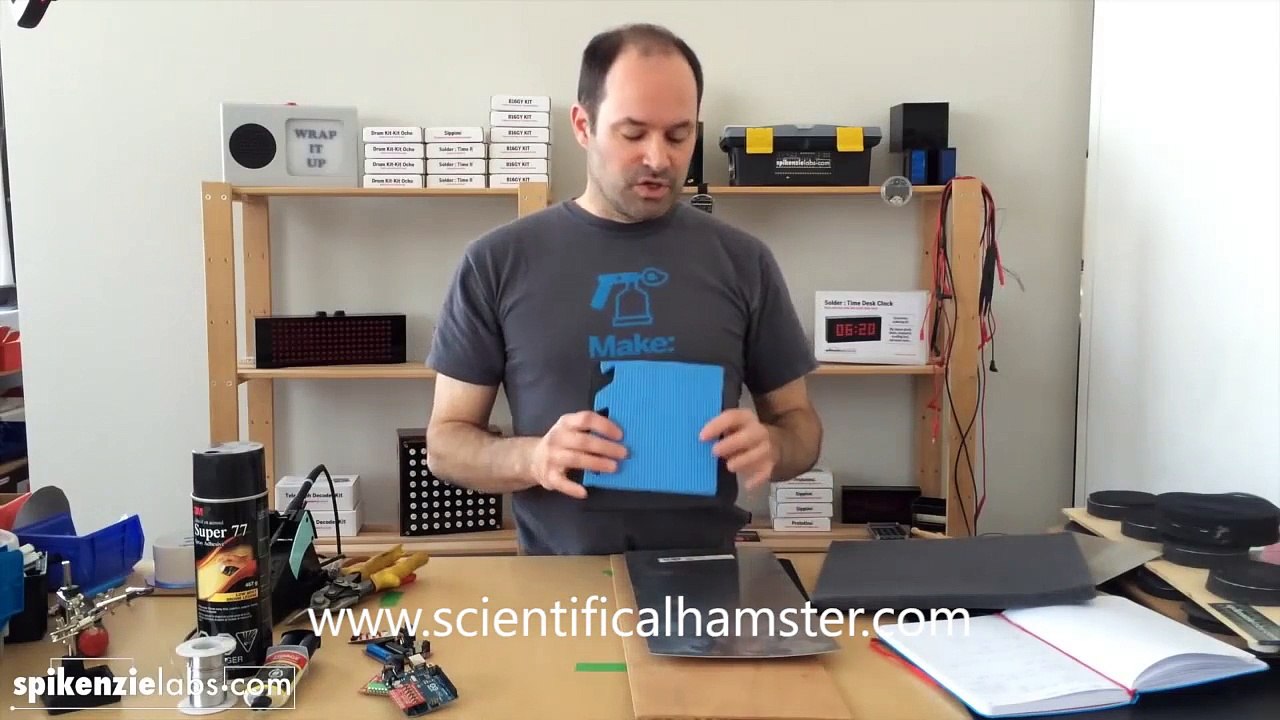 How to make DIY electronic drum pads