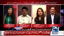 MQM's Shama Munshi Calls Nawaz Sharif Choor And Daaku in Live Show