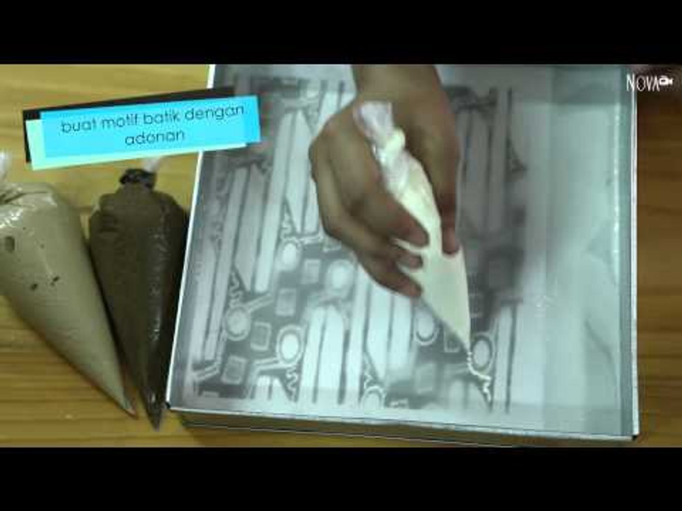 Cara Membuat Roll Cake Batik