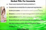 Best Herbal Pills For Insomnia Available Online To Prevent Sleep Disorders