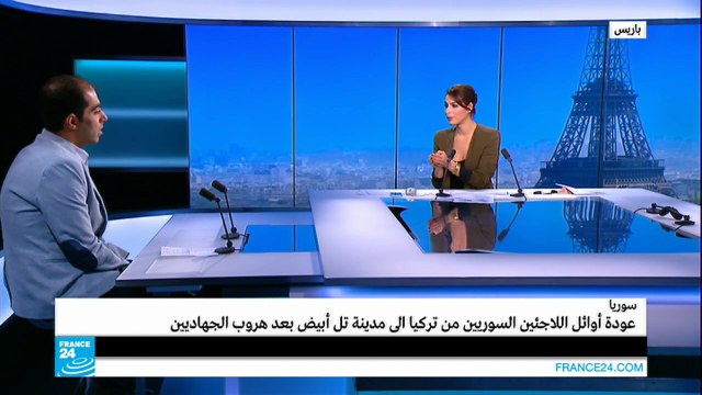 سوريا: عودة أوائل اللاجئين السوريين من تركيا إلى تل أبيض بعد هروب الجهاديين