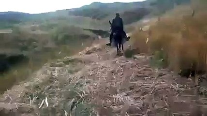 Riding on Donkey- Very Funny