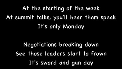 Colonel Bagshot, Six Days War [Lyrics]