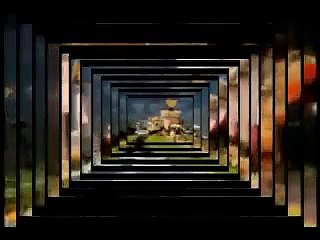 Pee Wee's Playhouse with a layer added every second