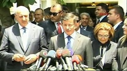 Davutoğlu Bugünden itibaren ulusal yas ilan edilecektir