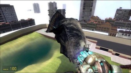 Carcharodontosaurus, T rex, Spinosaurus, and more in gmod
