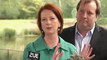 Showdown: watch Julia Gillard and Tony Abbott challenge each other to another election debate.