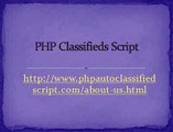 PHP Auto Classifieds Script