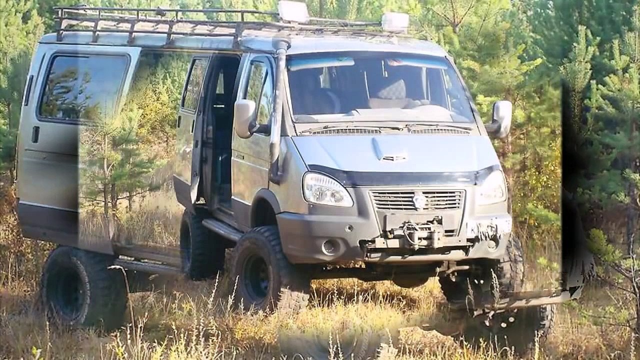#1264.ГАЗ "СОБОЛЬ" 4Х4 "РУССКИЙ ВЕЗДЕХОД" (АВТО БЛОГ 2015)