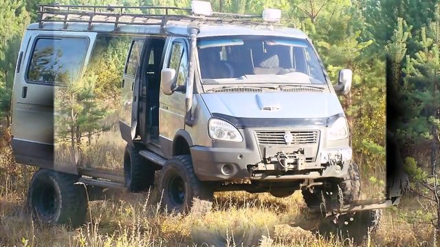 #1264.ГАЗ СОБОЛЬ 4Х4 РУССКИЙ ВЕЗДЕХОД (АВТО БЛОГ 2015)