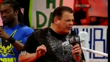 Elimination Chamber Debate - Opening Segment - WWE Raw 13 02 2012