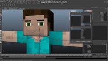 Minecraft - Maya - Tutorial - How to Build Your Character, Ep 9, The Eyes