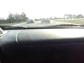 premier tour de piste avec ma new STI