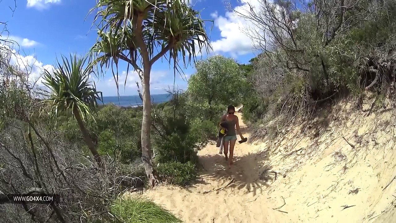 Fraser Island beach camping and offroading in Australia