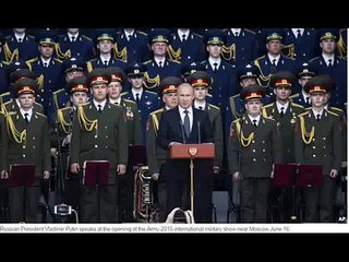 VOA LEARNING ENGLISH  June 17,2015  Putin Russia Increasing Nuclear Missiles Supply
