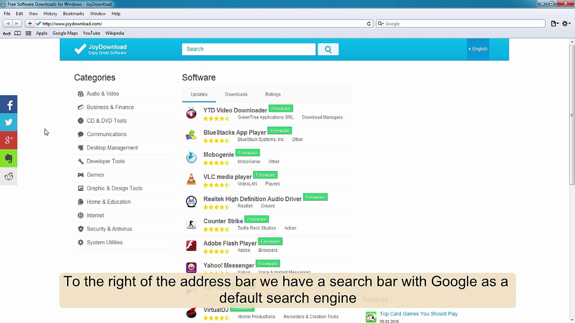 ⁣How to use Safari