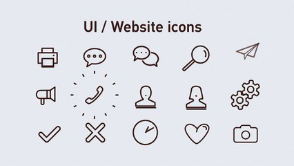 After Effects Project Files - 80 Animated Line Icons - VideoHive 8841998