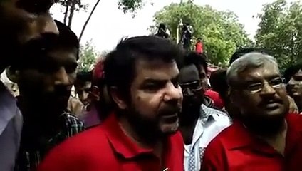 Mubashir Luqman Media Talk outside Sindh High Court
