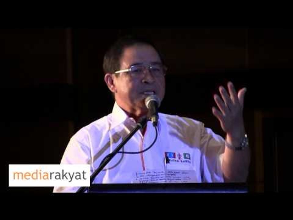 Wilfred Bumburing: The Barisan Nasional Government Is A Failed Government