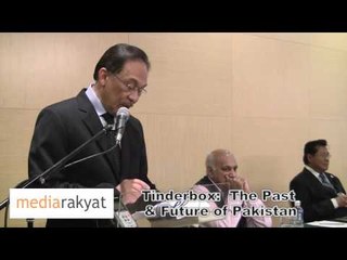 Anwar Ibrahim: Book Launch "Tinderbox: The Past and Future of Pakistan"