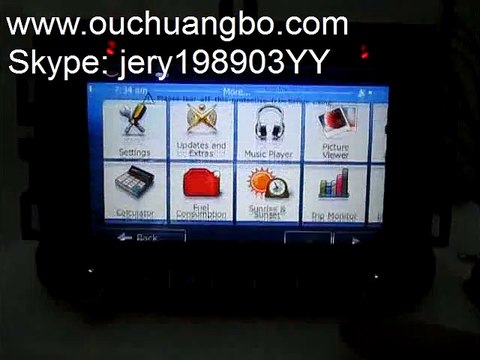 Ouchuangbo central multimedia Dodge Ram 1500 IGO navigation system reset