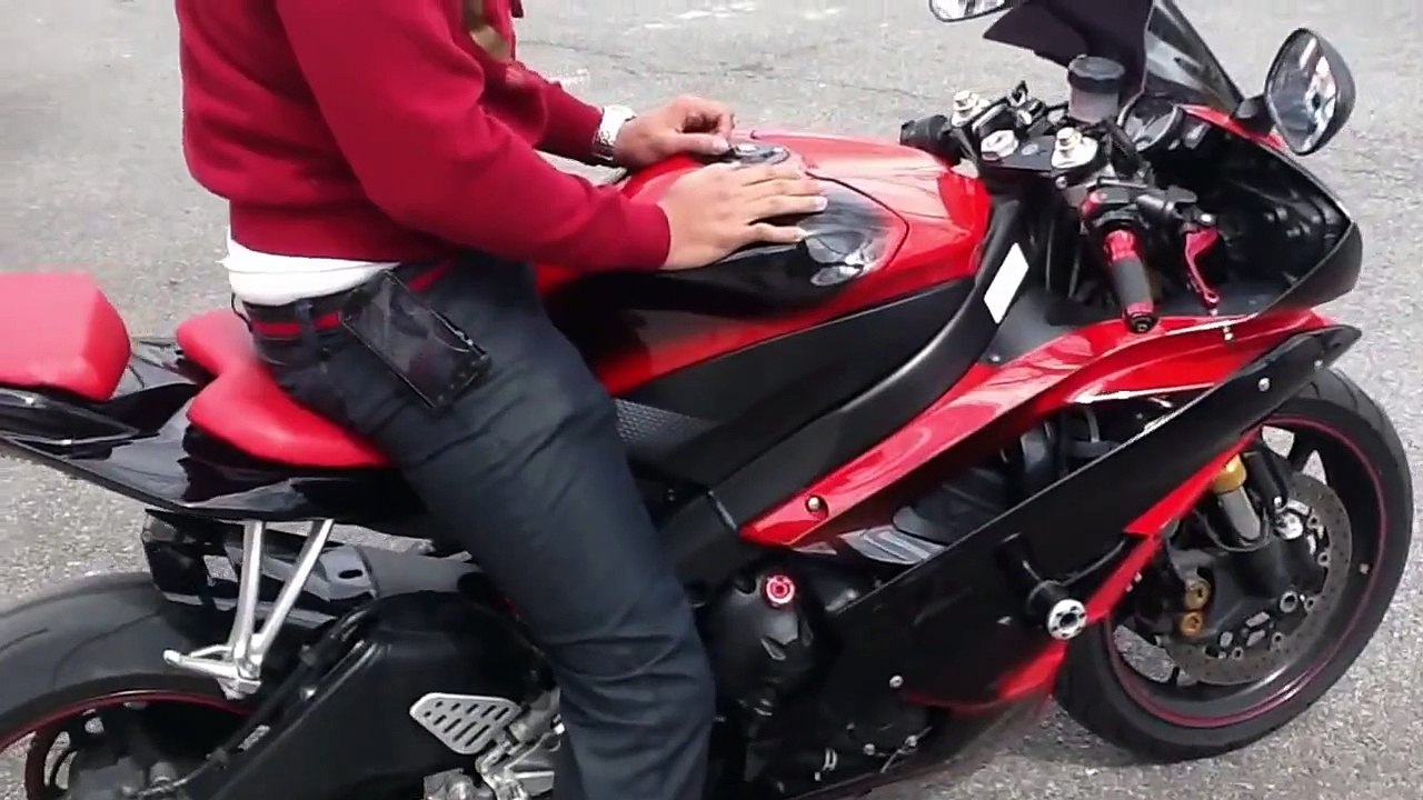 yoshimura r55 exhaust yamaha r6 baffle out