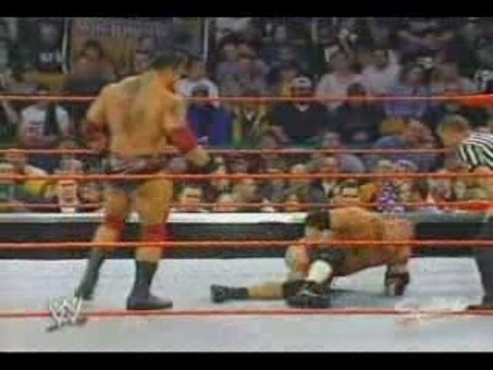 Batista vs Goldberg Non Title Match