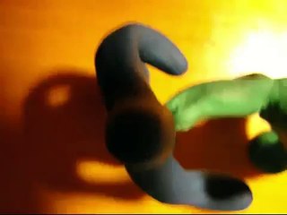 Ninja Fight Clay Animation (Stop Motion)