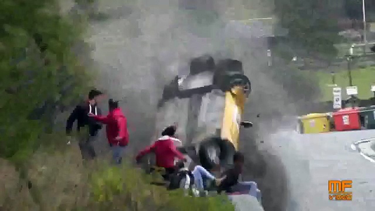 Amazing Accident Jolly Rally Valle d'Aosta 2014 Big Crash