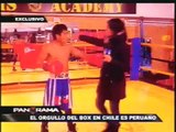 Liner Huamán: un peruano que es esperanza del boxeo chileno
