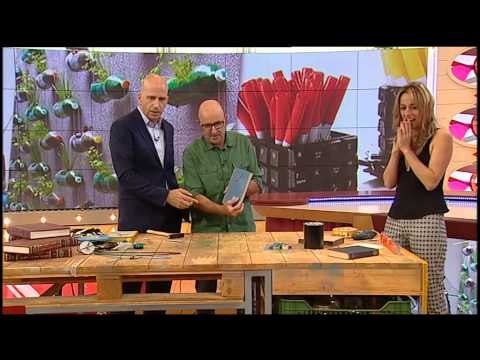 TV3 - Divendres - El taller d'en Rafel : objectes decoratius amb llibres 16/06/15