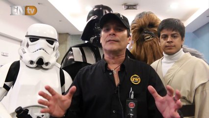 Personajes de "Star Wars" visitaron la sede de El Nacional
