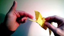 Como hacer una caja caramelo de papel (sin pegamento)