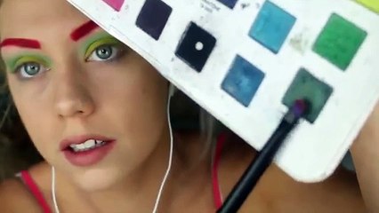 ASMR Posion Ivy Cosplay Makeup Tutorial