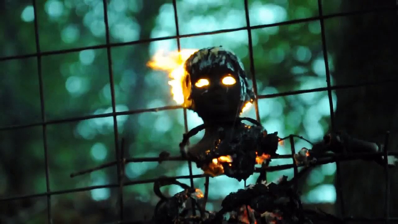 burning puppet