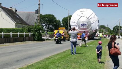 Carhaix. Le filtre de l'usine Synutra est arrivé
