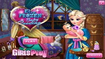 Disney Frozen Princess Elsa Baby Feeding Frozen Games for Children