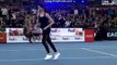 Novak Djokovic and Sania Mirza plays tennis with Deepika Padukone and Sunil Gavaskar