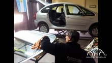 Diferentes reparaciones desabollado sin repintar varillero sacabollos
