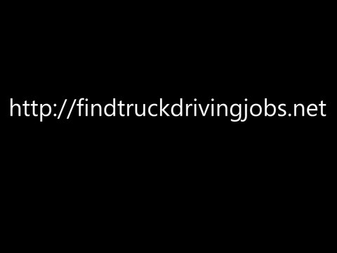 Federal truck driving jobs