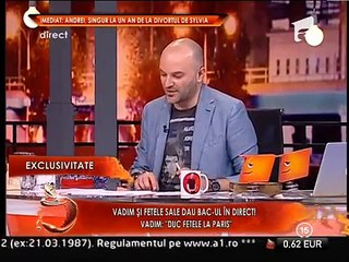 Corneliu Vadim Tudor si fetele sale dau BAC-ul in direct! - Un Show Pacatos